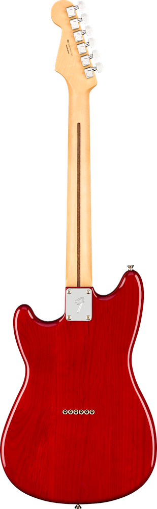 Fender Player Duo-Sonic Crimson Red Transparent Electric Guitar – Twin ...