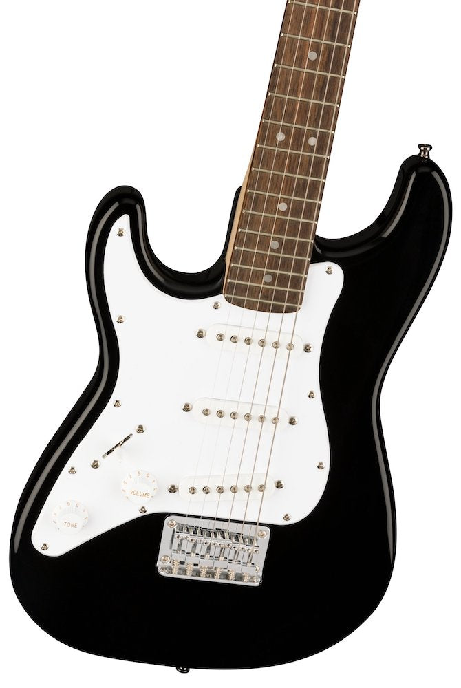 Squier Black Left-Handed Mini Stratocaster Electric Guitar – Twin Town ...