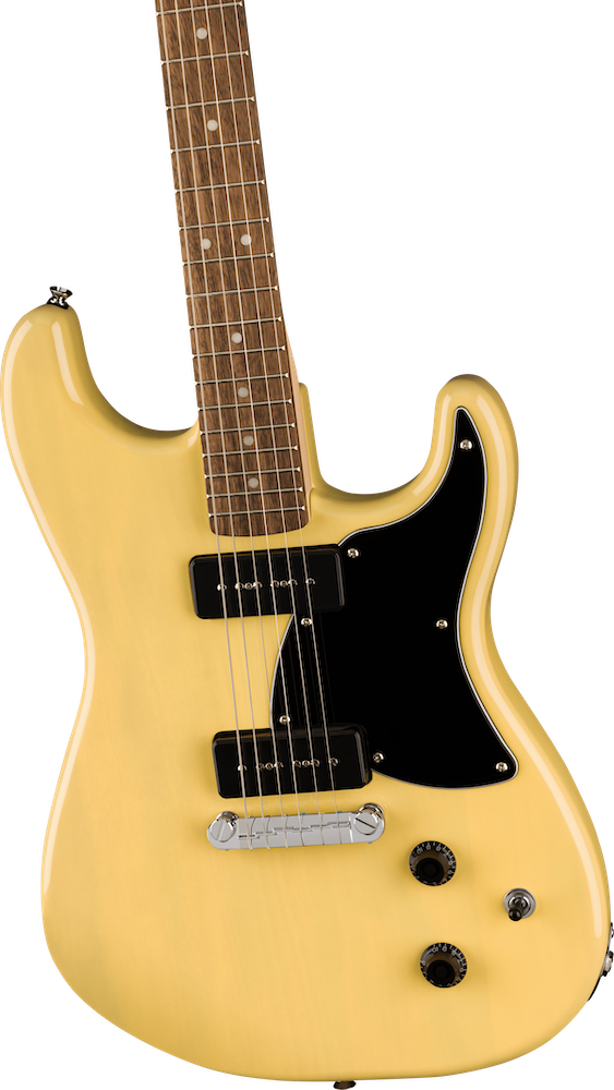 Squier Paranormal Vintage Blonde Strat-O-Sonic Electric Guitar – Twin ...