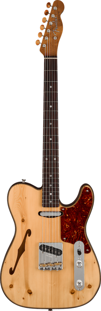 Fender Custom Shop Artisan Knotty Pine Tele Thinline Aged Natural Elec ...