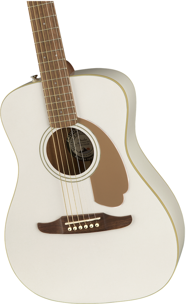 Fender Arctic Gold Malibu Player Acoustic Guitar
