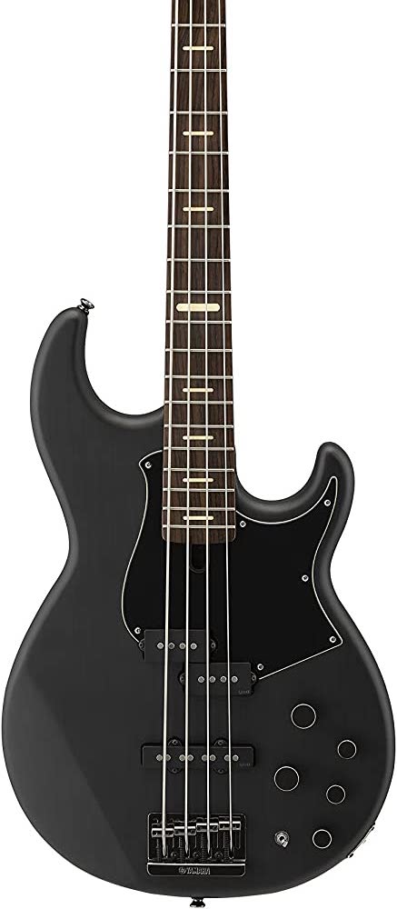 Yamaha BB734A Bass Guitar Translucent Matte Black – Twin Town Guitars