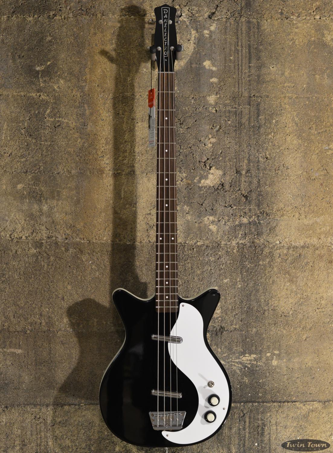 Danelectro 59DC Black Longscale Bass