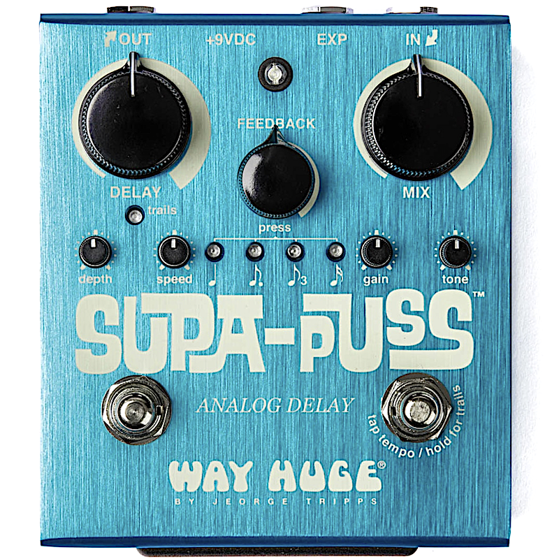 Way Huge WHE707 Supa-Puss Analog Delay Effects Pedal – Twin Town